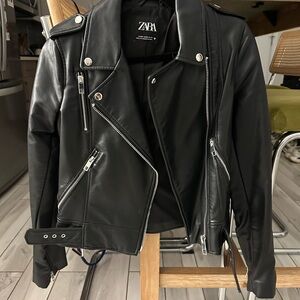 Zara Black Biker Jacket